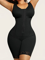 Body sculptant anti-bactérien européen et américain XS-3XL, grande taille, amincissant la taille, gainant le ventre et rehausseur de fesses