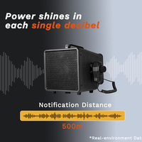 Dispositif acoustique portable de communication longue portée pour le contrôle des oiseaux et des foules