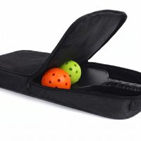 Sac de rangement pour Pickleball, sac à dos à bandoulière pour 2 raquettes de Pickleball, poche externe pour balles et accessoires, sac de transport de voyage grand format