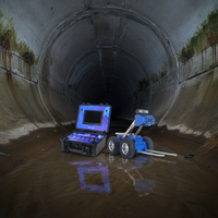 Robot d'inspection de canalisations, machine d'inspection de tuyaux, robot détecteur intelligent pour projets de canalisations