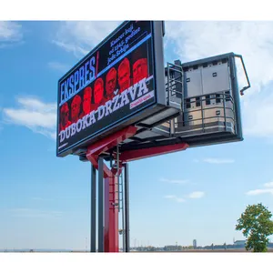 Lecede LED-Schild Borad Werbung Außenbereich feste LED-Anzeigenwand