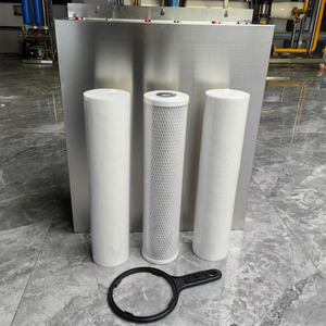 New Zealand bán buôn toàn bộ nhà uống 4.5*20 'lớn màu xanh UV hệ thống lọc nước dưới bồn rửa với màu đen treo Hội Đồng Quản Trị - Product Image 6