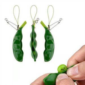Stress Relief Silicone <b>Fidget</b> Squeeze Toys for Children & Adults-<b>Keychain</b> & Phone Bag Accessories - Product Image 3
