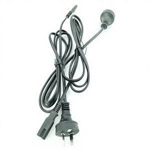 经 SAA RCM 认证的澳大利亚标准机器电源线 2*0.5mm 橡胶电缆 纯铜导体（全方形） - Product Image 2