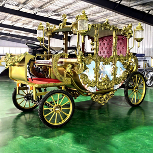 Chariot de Mariage Royal Électrique 2026 en Promotion pour Visites Touristiques et Transport Spécialisé – Voiture Électrique à Chevaux - Product Image 1