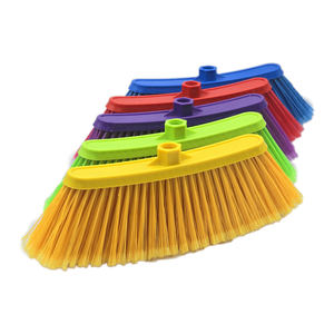 24 ''36'' 390ハードウッド屋外ヘビーデューティ工業用ストリートガレージ請負業者床スイープブラシプッシュブルーム金属ダストパン付き - Product Image 3