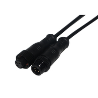 Connecteur étanche 20AWG 3 broches IP68, câble d'extension mâle-femelle 15 cm pour bandes LED, voiture, camion, bateau, extérieur