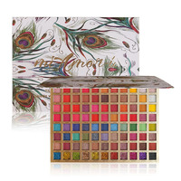 Maquilleur scène maquillage 88 couleurs ombre à paupières Palette nacré mat magnifique ombre à paupières Cos maquillage en gros