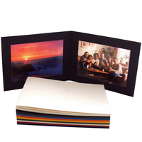 Haute qualité 2 photos sans lacet dossier photo 4x6 taille d'image durable écologique pour l'organisation d'albums photo