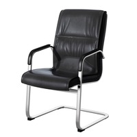Chaise de réunion Samba la plus populaire en Russie et au Kazakhstan avec cadre chromé, chaise de visiteur, chaise de bureau ergonomique à dossier moyen