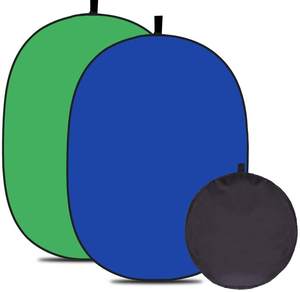 150*200cm <span class=keywords><strong>Vert</strong></span> et Bleu Chromakey Réflecteur Photographie <span class=keywords><strong>Photo</strong></span> Facile Portable <span class=keywords><strong>fond</strong></span> Photographie <span class=keywords><strong>Fond</strong></span> D'écran <span class=keywords><strong>Vert</strong></span> - Product Image 1