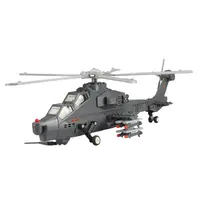 Wange WZ-10 helicóptero fiério legoed, avião, blocos de construção, brinquedos para crianças, militar, ataque, helicóptero, legoing, exército