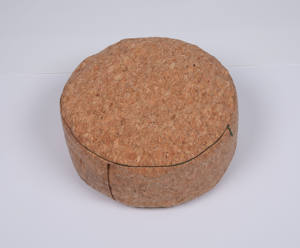 الفلين الطبيعي غطاء التأمل Zafu + حشو الحنطة السوداء الطبيعية Zabuton اليوغا تعزيز التأمل عالية الجودة - Product Image 2