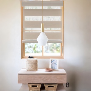 Persianas Enrollables Automáticas para Ventanas, Persianas Enrollables Dobles Horizontales, Persianas Zebra en Venta - Product Image 4