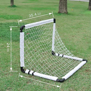 Portería de Fútbol Plegable de Alta Calidad para Entrenamiento, Redes de Fútbol Portátiles, Múltiples Tamaños + Colores - Perfecta para Juegos + Prácticas - Product Image 4
