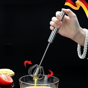 <span class=keywords><strong>Fouet</strong></span> semi-automatique en acier inoxydable écologique pour battre les œufs, accessoires <span class=keywords><strong>de</strong></span> <span class=keywords><strong>cuisine</strong></span> - Product Image 4