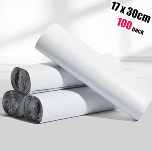 Sobres de Envío Personalizados GTU con Logotipo, 20x35cm, 100 Unidades, Blancos, 0.5 Mil de Grosor, Impermeables, Resistentes a Desgarros, con Grabado/Relieve, para Camisetas de Manga Corta - Product Image 5