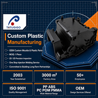 Componenti Elettronici di Precisione in Plastica Stampata a Iniezione Personalizzati, Scatole/Contenitori Elettronici Stampati in ABS, PC, PMMA - Produttore OEM