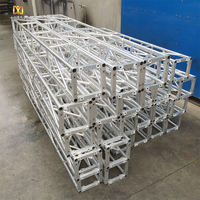 Grande structure de scène et d'éclairage portable en alliage d'aluminium 200*200mm pour concerts et plateformes de travail