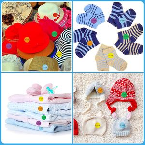 Etiquetas Redondas Autoadhesivas para <span class=keywords><strong>Ropa</strong></span> de Bebé, 4/5 Pulgadas, Etiquetas Grandes para <span class=keywords><strong>Ropa</strong></span> de Tienda Minorista, <span class=keywords><strong>Ropa</strong></span> de Bebé - Product Image 6