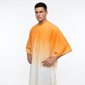 Capes de coiffure professionnelles personnalisées de haute qualité avec dégradé PRO, résistantes à l'eau et confortables pour la coiffure - Product Image 1