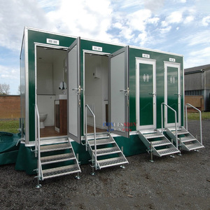 Offre Spéciale – Remorques Sanitaires Portables Haut de Gamme à 4 Cabines Privées – Remorque de Luxe pour Événements et Services de Location - Product Image 4