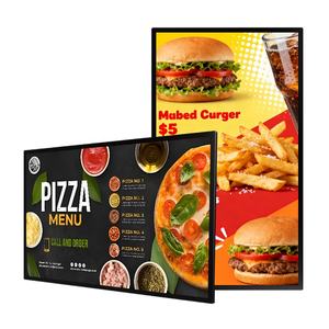 Reproductor Publicitario LCD <span class=keywords><strong>de</strong></span> Señalización Digital <span class=keywords><strong>de</strong></span> Alta Definición para Montaje en Pared Pantalla <span class=keywords><strong>de</strong></span> Tablero Electrónico para Centros Comerciales y Tiendas Minoristas - Product Image 1