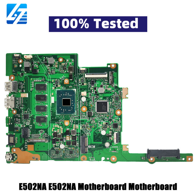 E502NA Laptop Motherboard for ASUS EeeBook E502N E502NA Notebook Mainboard With Celeron CPU 100% Tests OK Fast Shipping Stk