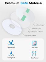 Patch CGM transparent imperméable, couverture de capteur adhésive en TPU respirante, longue durée (14 jours), pour Freestyle Libre3 2 Dexcom G7, adapté à la natation