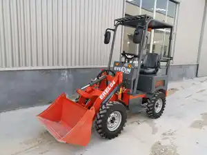 World Loader Everun EREL04 0.4Ton High Performance Articulated China Electric Mini Wheel Loader Small Loader For Sale