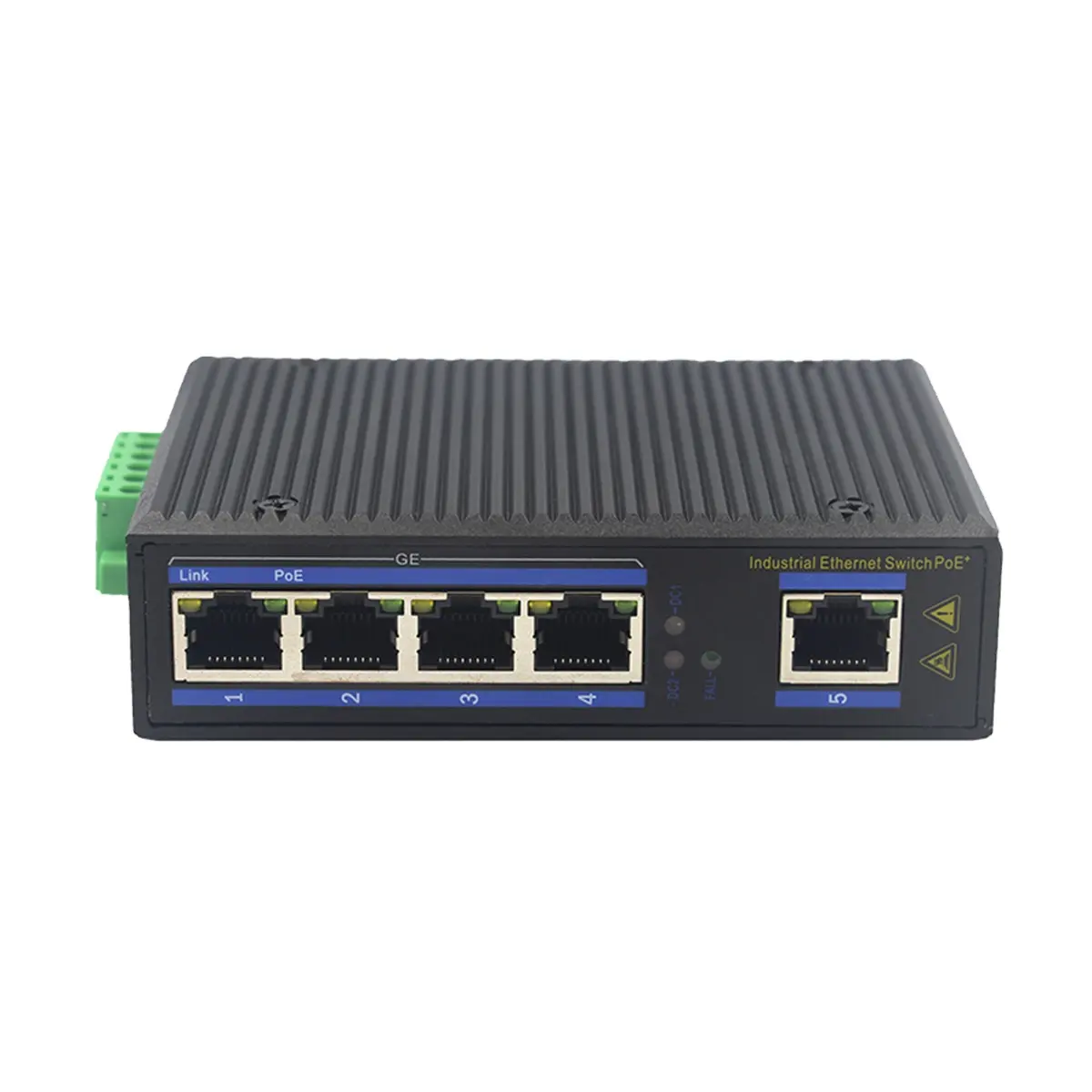 Industrial Ethernet Hub RJ45 5 Port 100M Switch Unmanageable