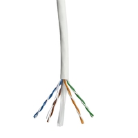 Kabel LAN CAT6 Kualitas Terbaik 1000ft UTP 23AWG Jaringan Cat6a 6 Ethernet 100m 200m Roll
