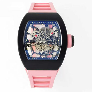 A Luxurious Top-quality <b>Black</b> Ceramic Skeletonized Tourbillon Automatic Mechanical <b>Watch</b> in the Style of a Fashion Designer - Product Image 1