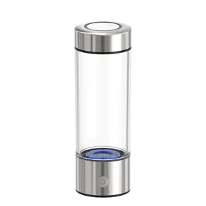 Level Up Filter Wasser flasche Wasserstoff Tragbare Wasserstoff Wasser flasche Ionisator Wasserstoff Wasser generator Mit Glasflasche