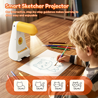 Projecteur de Dessin Intelligent T100 pour Enfants, Projecteur de Traçage et de Peinture, Jouet Éducatif pour Enfants, Garçons et Filles, Cadeau