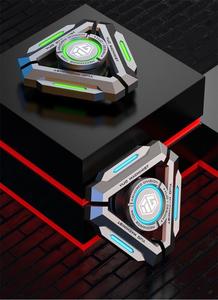 Black Technology Fingertip Gyro Limited Edition Hand Spinner Metal Glow in Dark Finger Decompression Boy <strong>Toy</strong> - Product Image 6