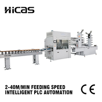 Machine de peinture automatique par pulvérisation de profilés 2-40m/min, ligne de revêtement pour moulures en bois avec PLC de marque européenne CE HC-SPM400