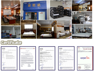 Sang Trọng Năm Sao Khách Sạn Tốt Nhất Vải Dệt Kim Đôi Vua Nữ Hoàng Latex Bộ Nhớ Bọt Lai Túi Mùa Xuân Nệm - Product Image 6