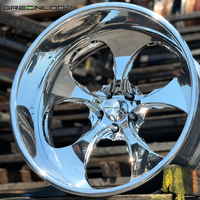 Velg GL Custom 2-Piece 3-Piece Chrome Deep Dish Forged Alloy Rims 17-24 Inch untuk Cadillac RAM Chevrolet Silverado Pro Hot