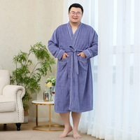 Prix d'usine pour peignoir de spa pour hommes, peignoir d'hôtel, peignoir épais