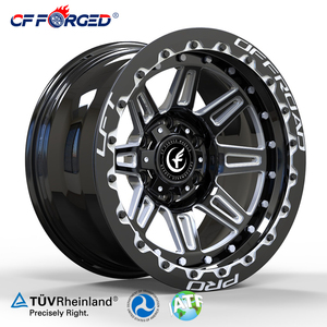Jantes de course tout-terrain 5x112 5x120 5x139.7 Beadlock 16-22 pouces en alliage forgé pour Mustang <span class=keywords><strong>Camaro</strong></span> Corvette <span class=keywords><strong>GT</strong></span>-R - Product Image 1