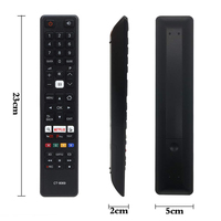 Control Remoto de Repuesto para TV Toshiba CT-8069 para Todos los Televisores Inteligentes Regza de Toshiba con NETFLIX, YouTube y FPlay - No Requiere Configuración