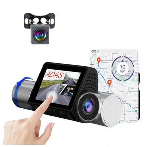 กล้องติดรถยนต์ 16MP พร้อมจอสัมผัสขนาด 2.0 นิ้ว ระบบ GPS บันทึกภาพวิดีโอแบบเลนส์คู่ รับประกัน 12 เดือน - Product Image 3