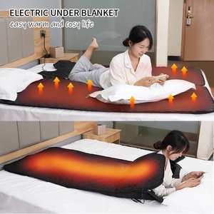 ที่นอนอุ่น USB ขายส่งจากโรงงาน ที่นอนอินฟราเรดไกลพร้อมประจุลบ 24V ผ้าห่มอุ่นสำหรับฤดูหนาว ขนาดคิงไซส์ - Product Image 3