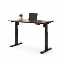 Bureau électrique robuste à double moteur 120 kg pour configuration multi-écrans - Bureau assis-debout ultra-silencieux