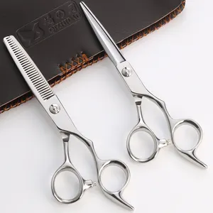 6 inch Hair Shears Sword Blade Japanese Hair Scissors Barber Cutting Scissors Thinning For Professional Salon Hairdressing