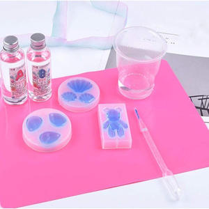 Tapete de Silicona de Color Sólido, Simple, para Niños y Estudiantes, Aislamiento Térmico, Antideslizante, Rectangular, Grueso, Impermeable - Product Image 5