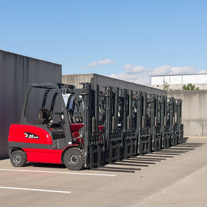 מפעל הסיטונאי מלגזות ידנית מחיר 1 טון 2 טון 3 טון מחסן טלסקופי 4 מלגזה סוללה מלגזה למכירה - Product Image 5