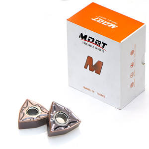 <strong>Carbide</strong> Indexable Insert WNMG080408 External Turning <strong>Tool</strong> for CNC Lathe Machine - Product Image 1