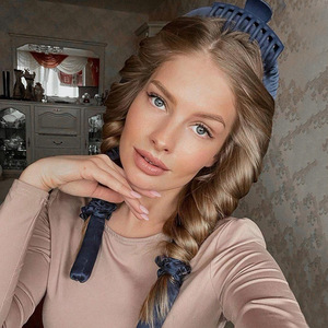 Oferta Especial: Diadema <span class=keywords><strong>Rizador</strong></span> de Pelo <span class=keywords><strong>Sin</strong></span> <span class=keywords><strong>Calor</strong></span> de Esponja de Terciopelo para Ondas Duraderas, con Coleteros y Pinzas - Product Image 3
